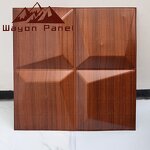 PVC Wall Panels Factory - Luxury White Industrial Geometry 3D Brick Waterproof