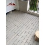 WPC Flooring Supplier - 145*25mm Waterproof Wood-Plastic Garden Park Click