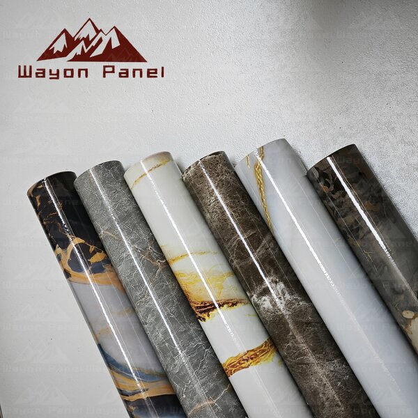 Wallpaper Factory - Modern High Quality Glossy Marble Self-Adhesive PVC