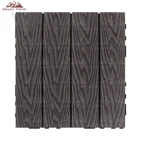 Floor Tiles Supplier - Composite Wood-Plastic Non-slip Interlocking Outdoor