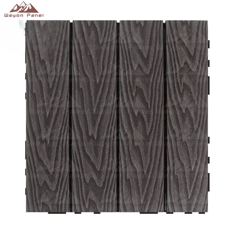 Floor Tiles Supplier - Composite Wood-Plastic Non-slip Interlocking Outdoor