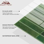 Wall Tiles Supplier - Self-adhesive Waterproof Oil-proof Kitchen Bathroom