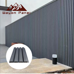 WPC Wall Panels Factory - Composite for External Corridors Balconies Parks
