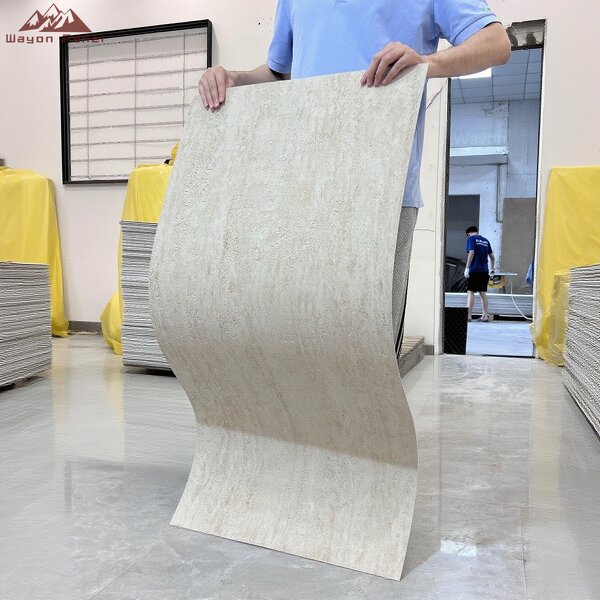 Ceramic Tiles Manufacturer - Modern White Soft Ceramic Flexible Waterproof