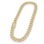 Cuban Chain Factory - OEM 12mm Vermeil Plated