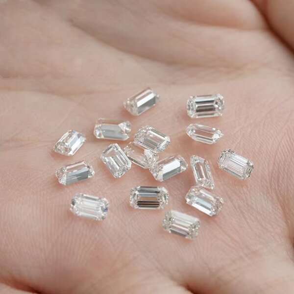 Lab Created Diamond Factory - OEM White HPHT Emerald