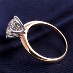 Moissanite Ring Factory - OEM 10k 14k 18k