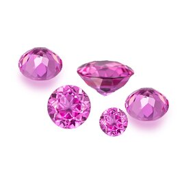 Pink Sapphire Factory - OEM Hot Selling 3mm~8mm