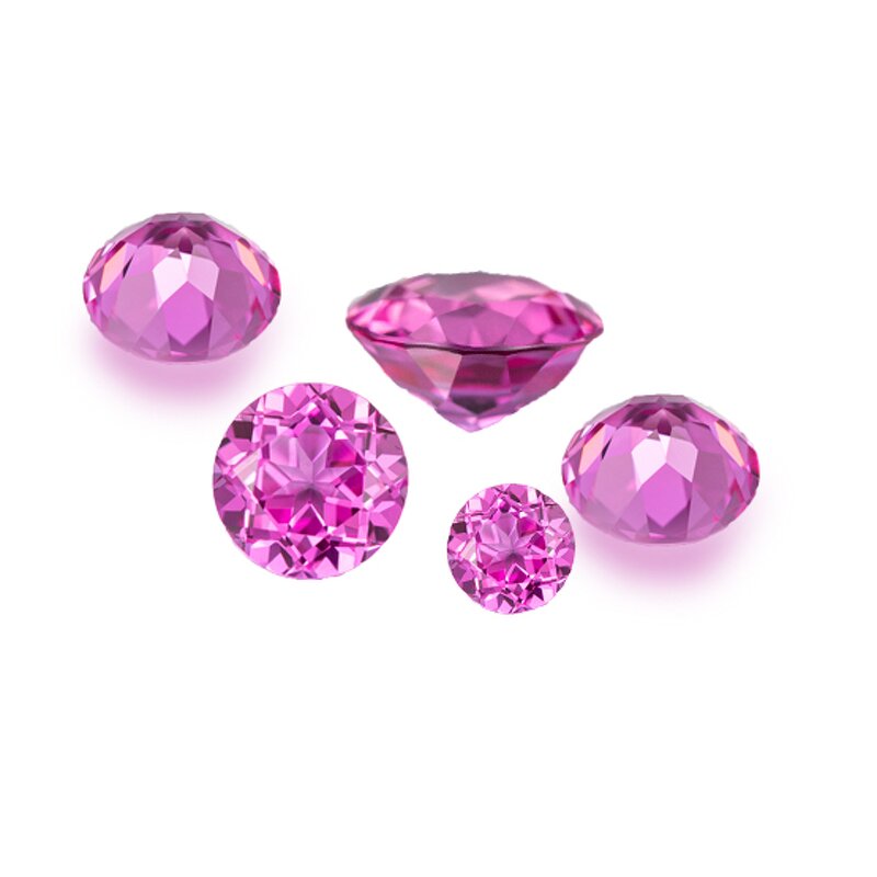 Pink Sapphire Factory - OEM Hot Selling 3mm~8mm