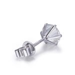 Moissanite Earrings Factory - OEM 0.5ct 1ct