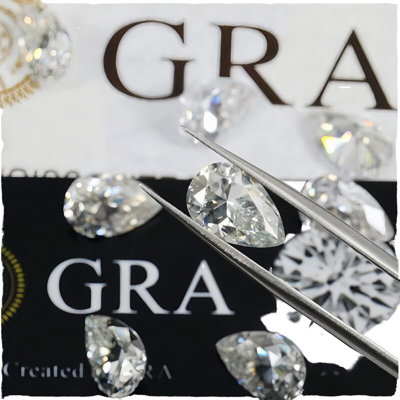 Moissanite Factory - OEM White D VVS-VS