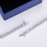 Moissanite Bracelet Factory - OEM 9k 10k 14k