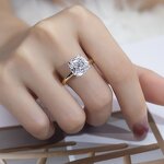 Lab Diamond Ring Factory - OEM 14K Yellow