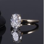 Lab Diamond Ring Factory - OEM 14K Yellow