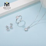 Moissanite Set Factory - OEM Silver Jewelry