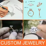 Moissanite Set Factory - OEM Customization Fine