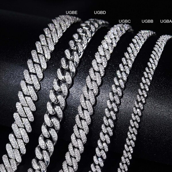 Cuban Chain Factory - OEM 12mm Vermeil Plated