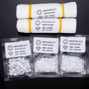 Cubic Zirconia Factory - OEM Wuzhou 5A 3A