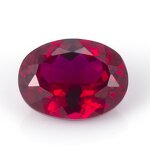 Lab Grown Sapphire Factory - OEM Oval Ruby
