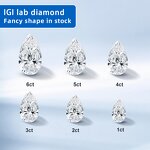 Loose Diamond Factory - OEM Factory Price Pear