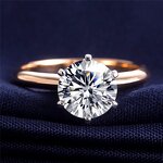 Moissanite Ring Factory - OEM 10k 14k 18k