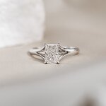 Lab Diamond Ring Factory - OEM 14K White