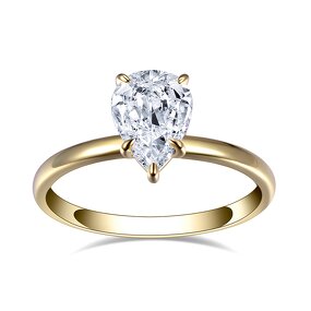 Lab Diamond Ring Factory - OEM 14K Yellow