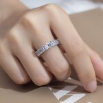 Diamond Ring Factory - OEM MSR-1240 PT950