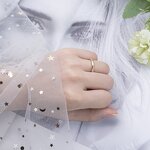 Yellow Gold Ring Factory - OEM MS-496 Women