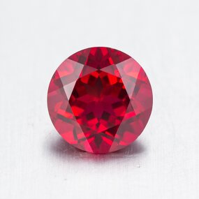 Lab Grown Ruby Factory - OEM Wholesale Round