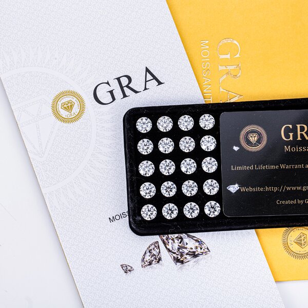 Moissanite Factory - OEM GRA Moissanite D EF GH