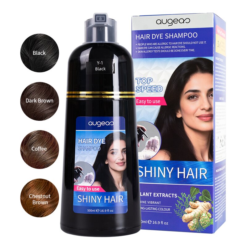 Black Hair Dye Factory - OEM Augeas Shampoo