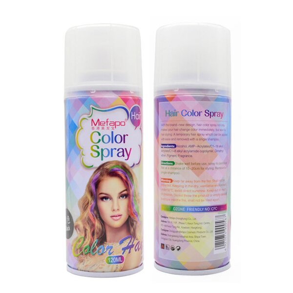 Hair Color Spray Factory - OEM Temporary