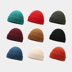 Wool Knitted Hat Factory - Women Trendy Retro Simple Light Board