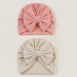 Newborn Cap Manufacturer - New Bow Pullover Hat Indian Fetal Cap