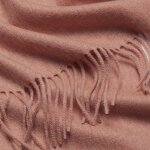 Cashmere Scarf Factory - Solid Color Pashmina Tassel Thicken Wrap