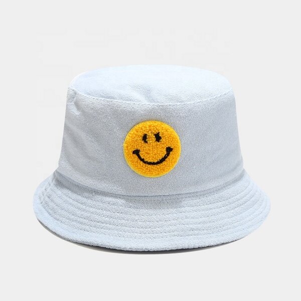 Bucket Hat Manufacturer - Women Terry Cloth Towel Packable Hat