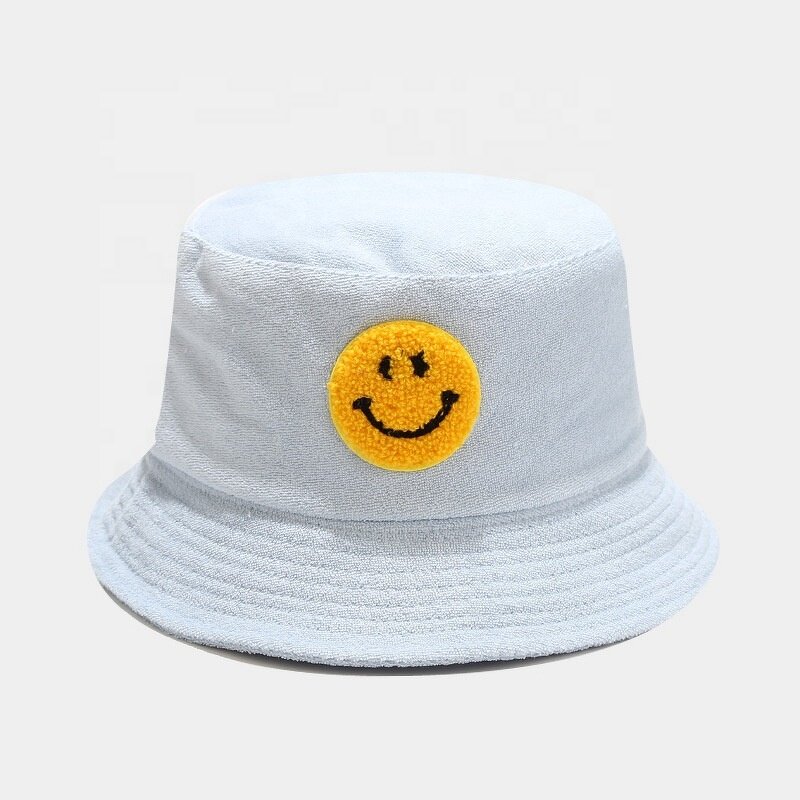 Bucket Hat Manufacturer - Women Terry Cloth Towel Packable Hat