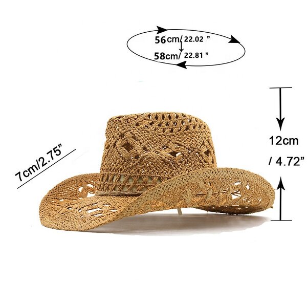 Cowboy Hat Factory - Wholesale Straw Western Unisex Hat
