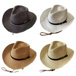 Cowboy Hat Manufacturer - Stylish Handcrafted Straw Leather Band Hat