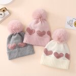 Toddler Hat Manufacturer - Winter Pom Pom Knit Sports Turban Hat
