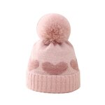 Toddler Hat Manufacturer - Winter Pom Pom Knit Sports Turban Hat