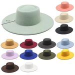 Felt Hat Manufacturer - Body Stiff Wide Brim Fedora Women Hat
