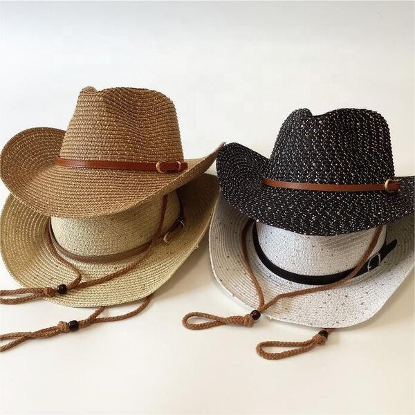 Cowboy Hat Manufacturer - Stylish Handcrafted Straw Leather Band Hat