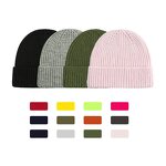 Beanie Hat Manufacturer - Custom Embroidery Logo Knitted Beanie