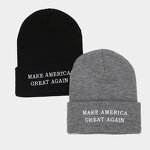 Knitted Hat Manufacturer - Acrylic Embroidery Street Fashion Letter