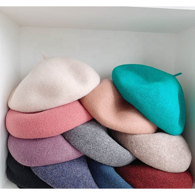 Wool Beret Factory - Korean Fashion 100% Wool French Ladies Hat