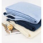 Wool Scarf Manufacturer - Plain Green Winter Tassel Warm Women Scarf