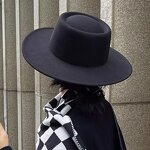 Felt Hat Manufacturer - Body Stiff Wide Brim Fedora Women Hat