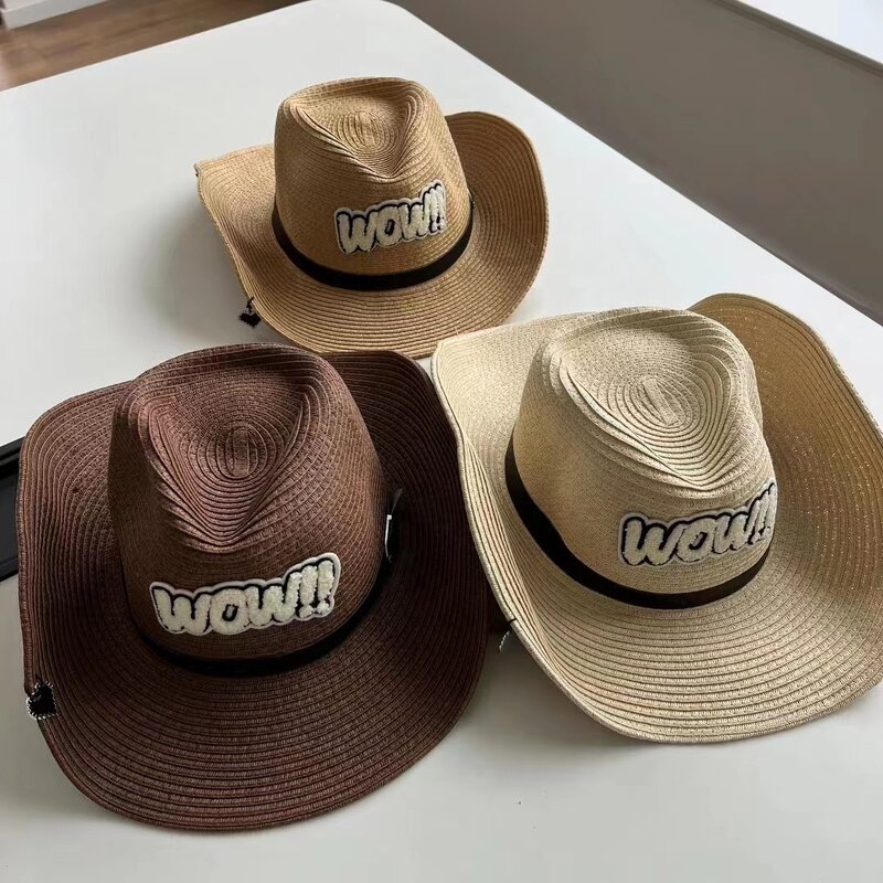 Straw Cowboy Hat Factory - Colorful Butterfly Fashion Western Hat